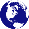 Northern Hemisphere Globe Clip Art