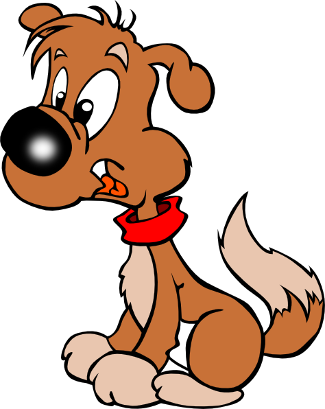 free clipart of cartoon dogs - photo #3
