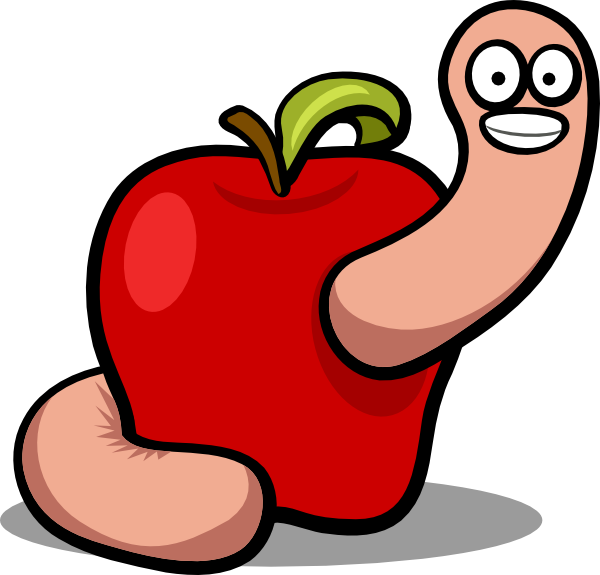 clipart worms cartoon - photo #13