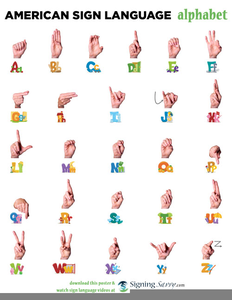 American Sign Language Dictionary Clipart   Free Images at Clker