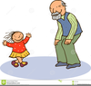 Grandfather And Grandson Clipart Image