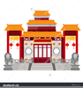 Chinese House Clipart Image