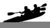 Kayaker Clipart Image