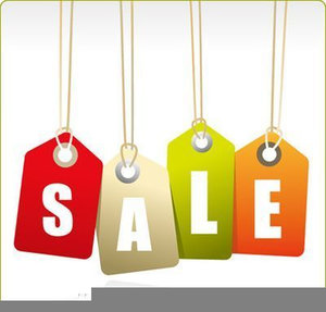 Sidewalk Sale Clipart Image