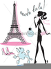 French Icons Clipart Image
