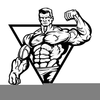 Clipart Of Muscles Man Image
