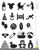 Baby Bottle Clipart Black And White Image