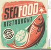 Retro Food Clipart Image