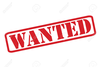 Wanted Clipart Image
