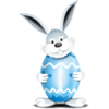 Bunny Egg Blue 2 Image