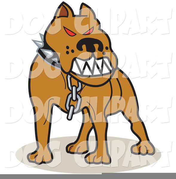 Growling Dog Clipart | Free Images at  - vector clip art online,  royalty free & public domain