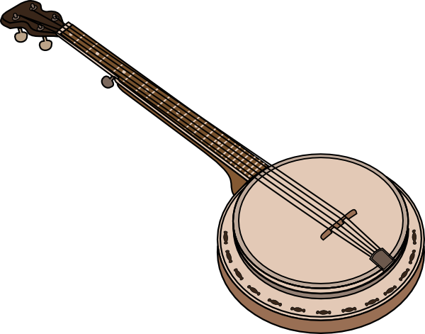 cartoon clipart of musical instruments - photo #17