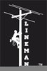 Cable Lineman Clipart Image