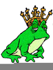Prince Frog Clipart Image