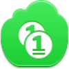 Free Green Cloud Coins Image
