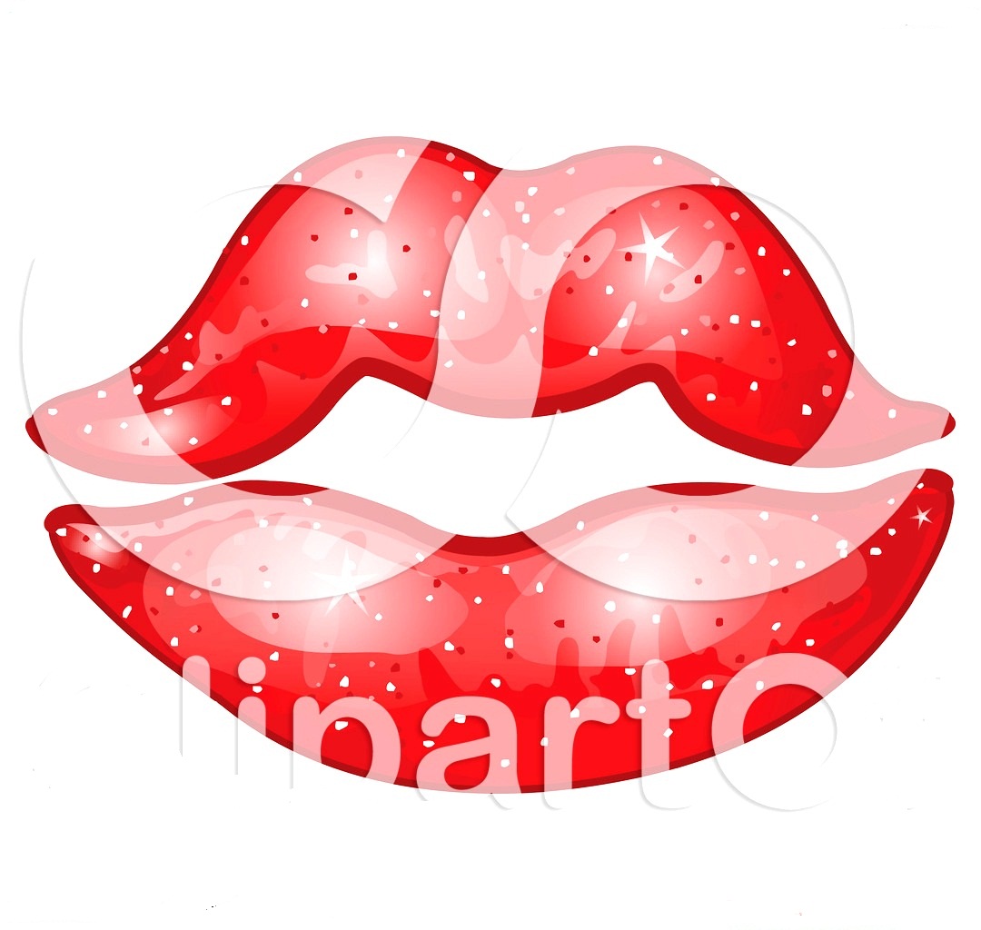 red lips clip art free - photo #35