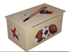 Wooden Basketball Toy Image