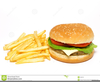 Free Clipart With Burgers And Fries Image