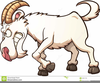 Angry Goat Clipart Image