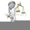 Blind Justice Free Clipart Image