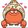 Cute Crab Clipart Free Image