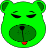 Green Bear Clip Art