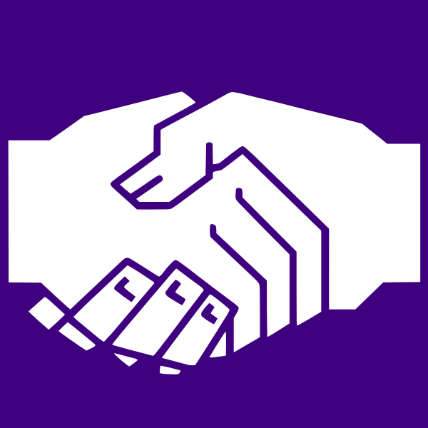 Online Hands Handshake Clipart PNG Image​