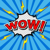 Clipart Wow Word Image