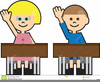 Raising Hands Clipart Image