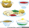Side Dishes Clipart Image