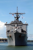 Uss Harpers Ferry (lsd 49) Gets Underway Image