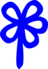 Blue Flower Clip Art