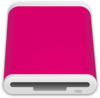 Floppy Disk Drive Pink Clip Art