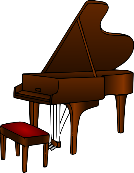 piano clip art pictures - photo #5