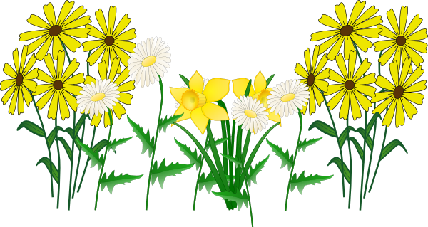 Some Flowers Clip Art at Clker.com - vector clip art online, royalty ...
