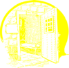 Yellow Jail Cell Clip Art