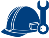 White Hard Hat Clip Art