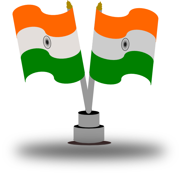Indian Flag Clip Art at  - vector clip art online, royalty free &  public domain
