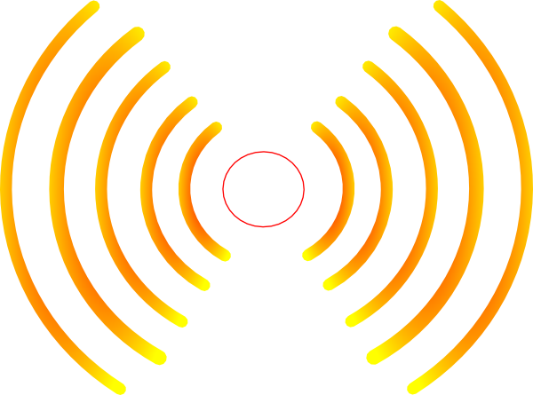 Radio Waves (hpg) Clip Art at Clker.com - vector clip art online