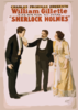 Charles Frohman Presents William Gillette In His New Four Act Drama, Sherlock Holmes Clip Art