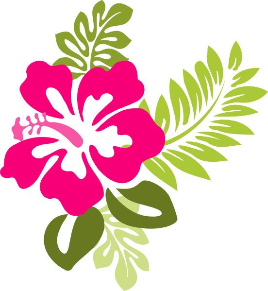 Hibiscus Clip Art at Clker.com - vector clip art online, royalty free