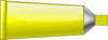 Color Tube Yellow Clip Art