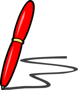 Red Pen Clip Art