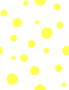 Yellow Polka Dots Clip Art at  - vector clip art online