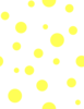 Yellow Polka Dots Clip Art