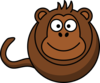 Monkey Without Legs And Arms Clip Art