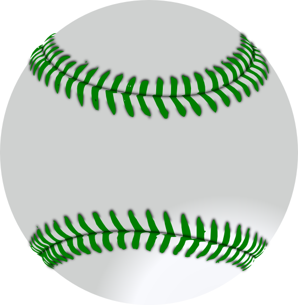 Green Baseball Clip Art at vector clip art online, royalty