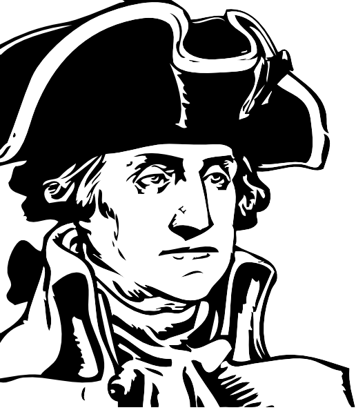 musical notes clip art. George Washington clip art