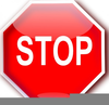 Clipart Stop Sign Free Image