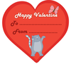 Be Mine Heart Clipart Image